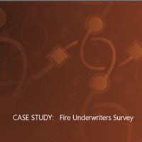 Case Study: Fire Underwriters Survey - Opta logo graphic background